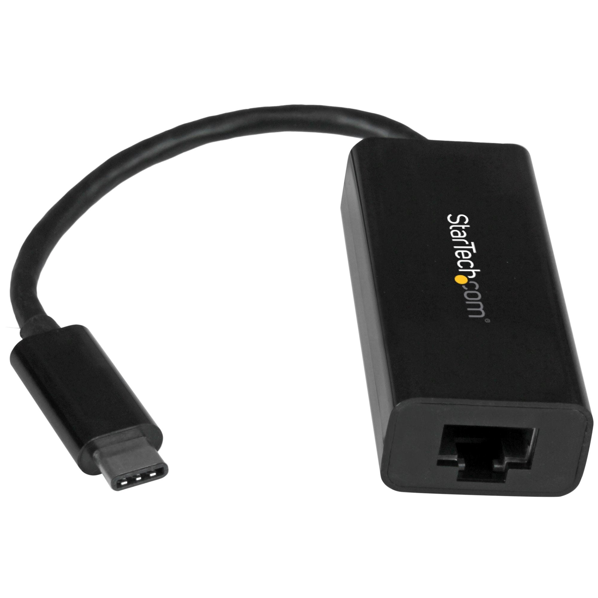 StarTech.com USB-C to Gigabit Ethernet Adapter - Black