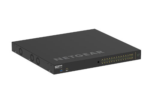 NETGEAR M4250-26G4XF-PoE+ Managed L2/L3 Gigabit Ethernet (10/100/1000) Power over Ethernet (PoE) 1U Black