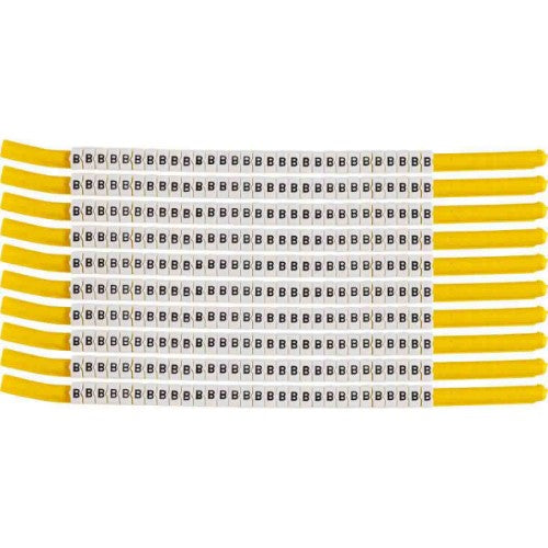 Brady SCN-18-B cable marker Black, White Nylon 300 pc(s)