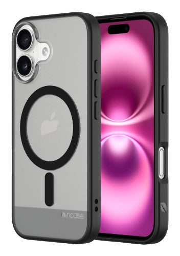 Incase INPH190401-BLK mobile phone case 15.5 cm (6.1") Cover Black, Translucent