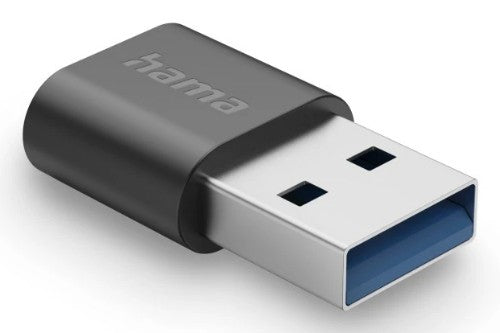 Hama 00200357 cable gender changer USB-A USB-C Black