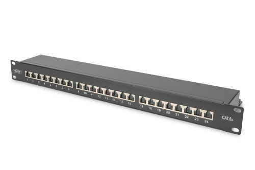 Digitus CAT 6A, class EA patch panel, shielded