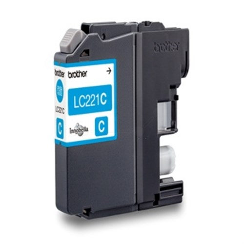 Brother LC-221C Ink cartridge cyan, 260 pages ISO/IEC 24711 3,9ml for Brother DCP-J 562
