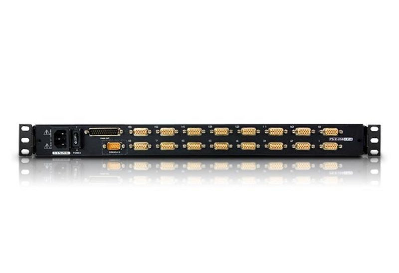 ATEN CL5716M KVM switch Rack mounting Black