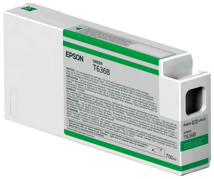 Epson C13T636B00/T636B Ink cartridge green 700ml for Epson Stylus Pro WT 7900/7900