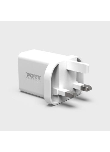 Port Designs 900069-UK mobile device charger White Indoor