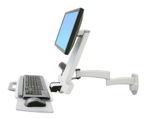 Ergotron 200 Series Combo Arm 61 cm (24") White Wall