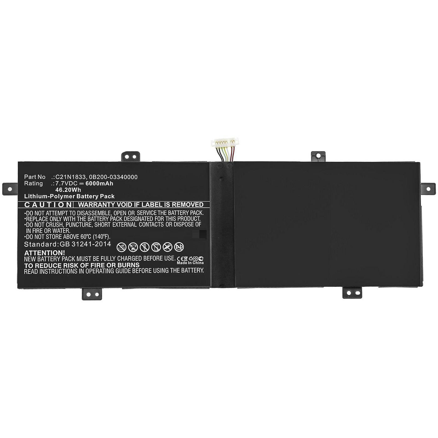 CoreParts MBXAS-BA0242 laptop spare part Battery