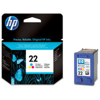 HP C9352AE/22 Printhead cartridge color, 165 pages ISO/IEC 24711 5ml for HP DeskJet F 4135/3910/OfficeJet J 3600/OfficeJet 4315/OfficeJet 5610