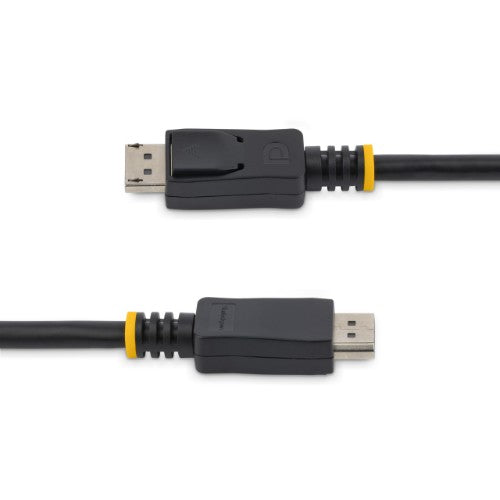 StarTech.com 5m (15ft) DisplayPort 1.2 Cable - 4K x 2K Ultra HD VESA Certified DisplayPort Cable - DP to DP Cable for Monitor - DP Video/Display Cord - Latching DP Connectors