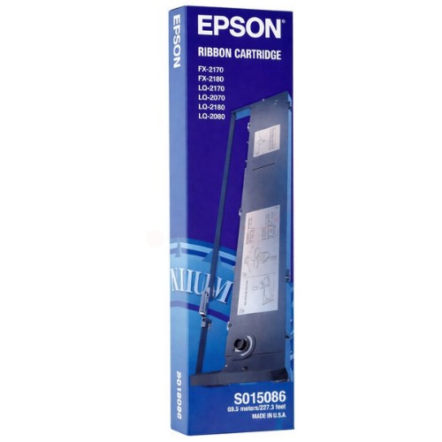 Epson C13S015086 Nylon black, 12,000K characters for Epson FX 2070