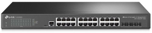 TP-Link JetStream 24-Port Gigabit L2+ Managed Switch with 4 10GE SFP+ Slots
