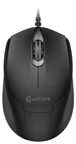 eSTUFF GLB213002 mouse Office Ambidextrous Optical 1200 DPI