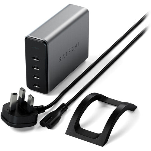 Satechi ST-UC165GM-UK mobile device charger Universal Black, Grey Fast charging Indoor