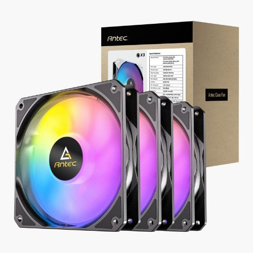 Antec P12 ARGB Computer case Fan Black 3 pc(s)