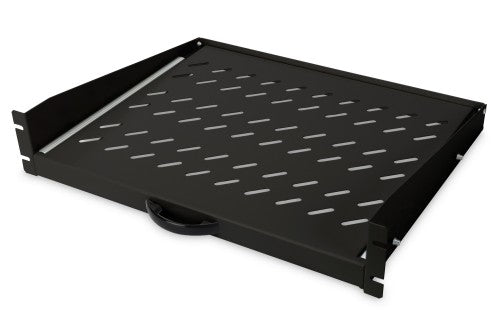 Digitus Extendible Shelf for fixed mounting on front 483 mm (19") profile rails