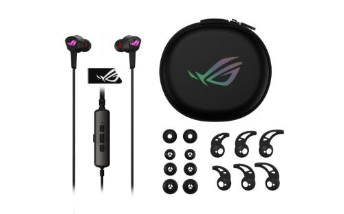ASUS ROG CETRA II Headphones Wired In-ear Gaming USB Type-C Black