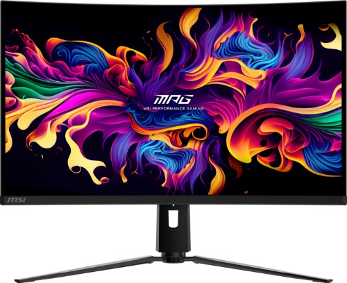 MSI MPG 321CURX QD-OLED computer monitor 80 cm (31.5") 3840 x 2160 pixels 4K Ultra HD Black