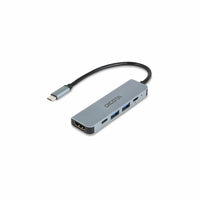 DICOTA D32060 interface hub USB Type-C Silver