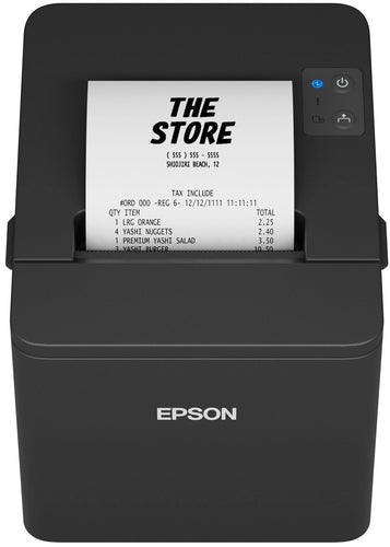 Epson TM-T20IV(102):USB+Serial+Ether, PS, Blk, EU, RS-232