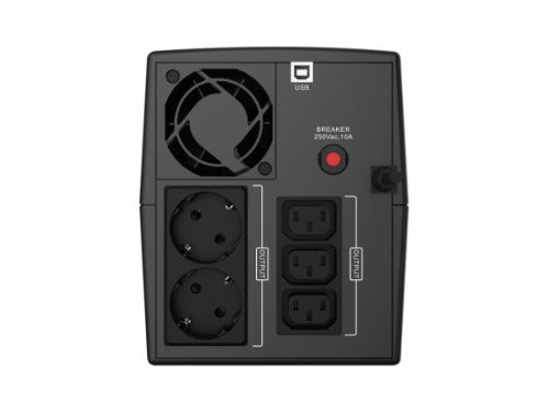 Conceptronic ZEUS 2200VA 1320W UPS, IEC + schuko socket