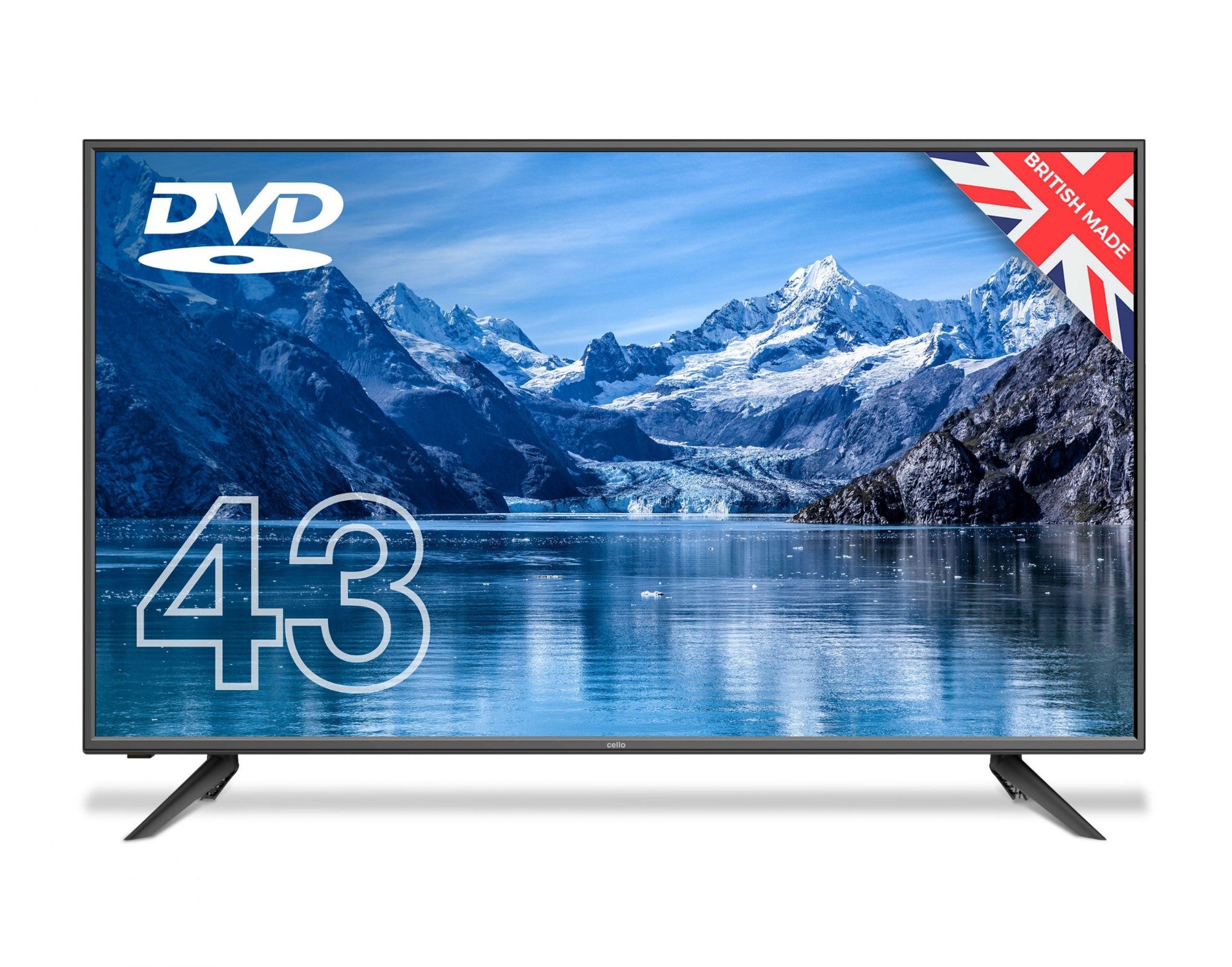 Cello C4320F TV 109.2 cm (43") Full HD Black 200 cd/m²