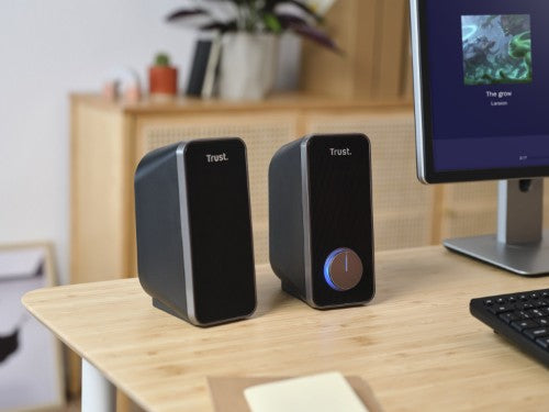 Trust 20179 loudspeaker Black Wired 14 W