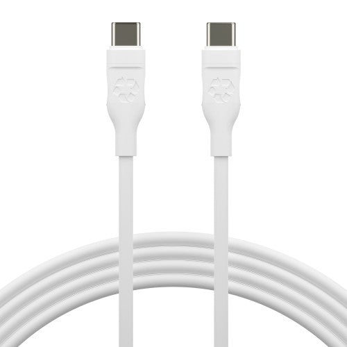 dbramante1928 re-charge Pro - Cable 2.5m USB-C to USB-C 100W -W