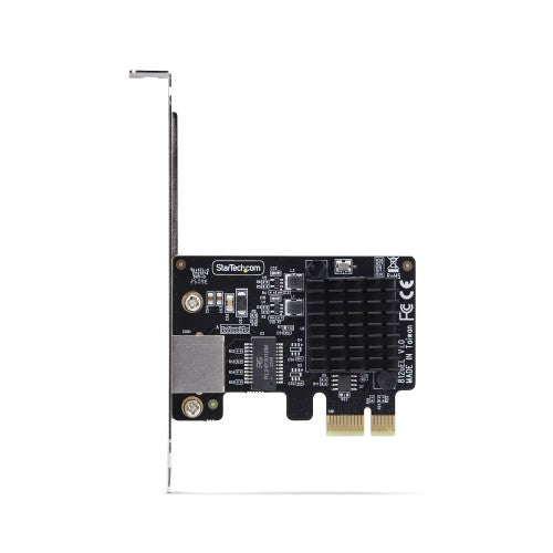 StarTech.com 1-Port 5G Gigabit PCIe Network Adapter Card, 5G/2.5G/1G/100M/10M PCI Express LAN Card, Realtek RTL8126, Windows and Linux, TAA Compliant