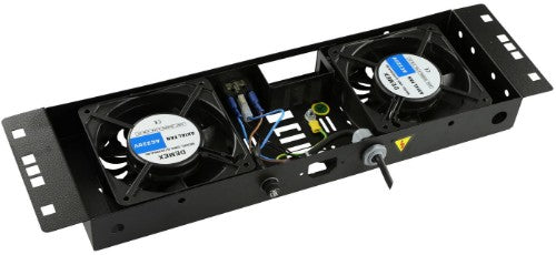 Lanview RAF113BL rack accessory Fan panel