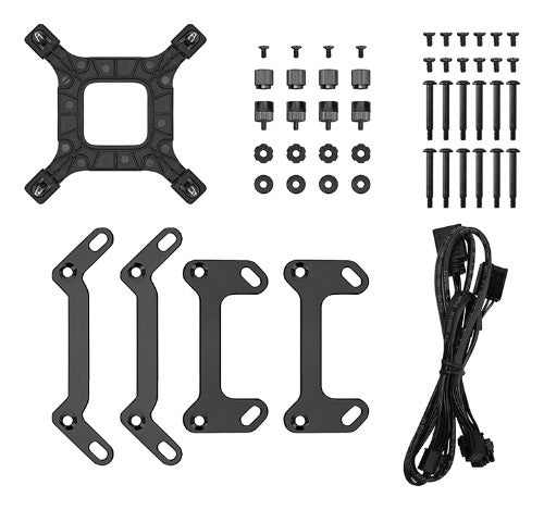 DeepCool LM360 Processor Liquid cooling kit 12 cm Black 1 pc(s)