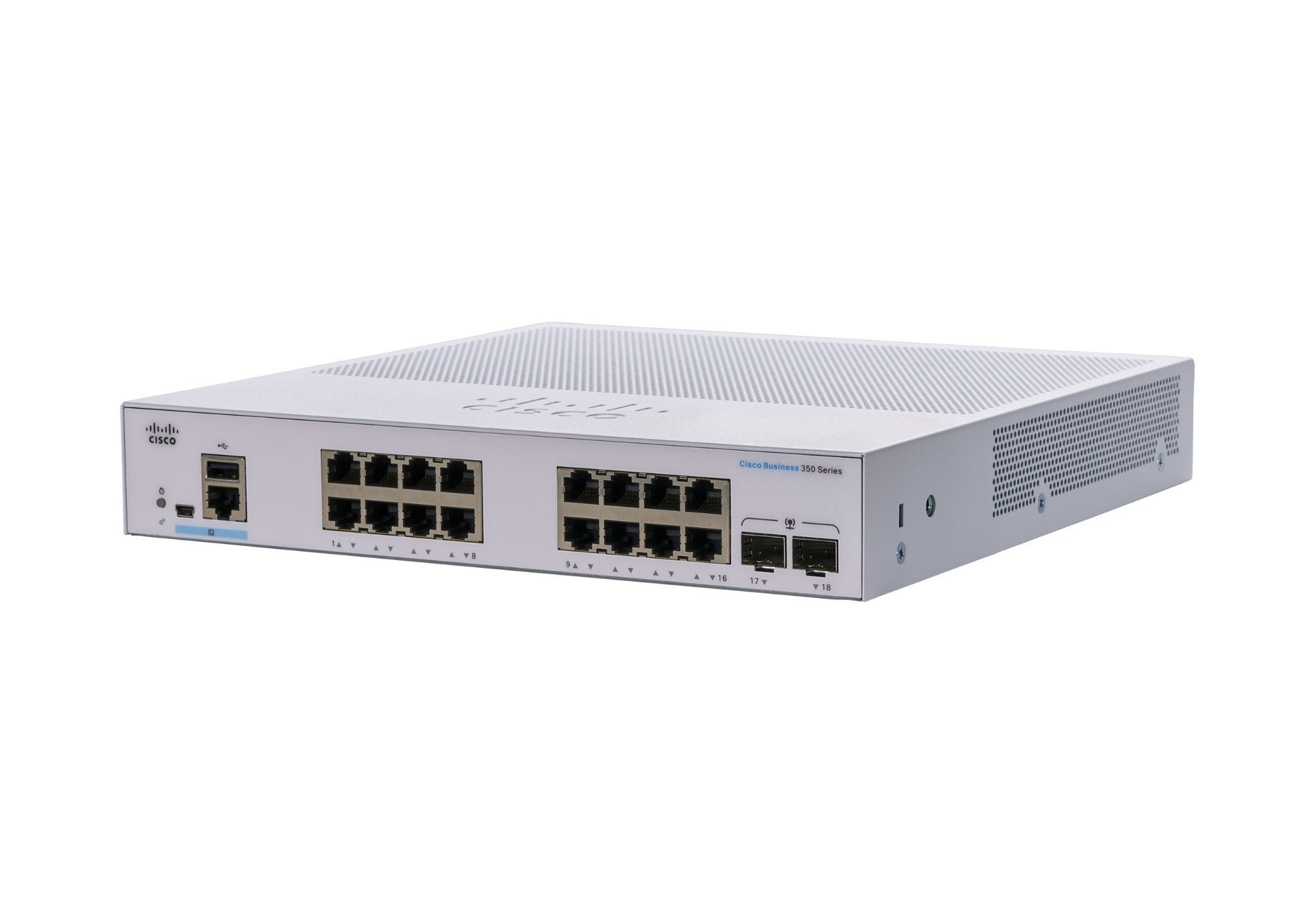 Cisco Business CBS350-16T-2G Managed Switch | 16 Port GE | 2x1G SFP | Limited Lifetime Protection (CBS350-16T-2G)