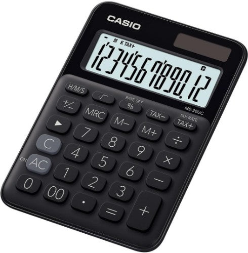 Casio MS-20UC-BK calculator Desktop Basic Black