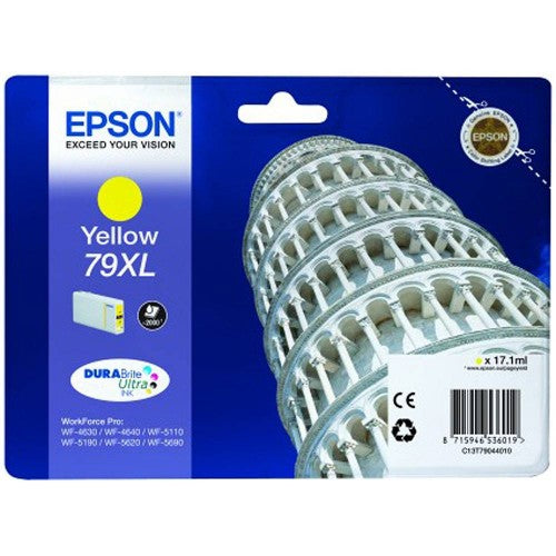 Epson C13T79044010/79XL Ink cartridge yellow high-capacity, 2K pages 17,1ml for Epson WF 4630/5110