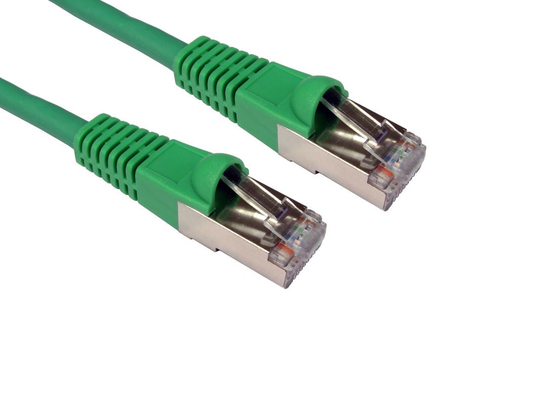 Cables Direct Cat6a, 10m networking cable Violet S/FTP (S-STP)