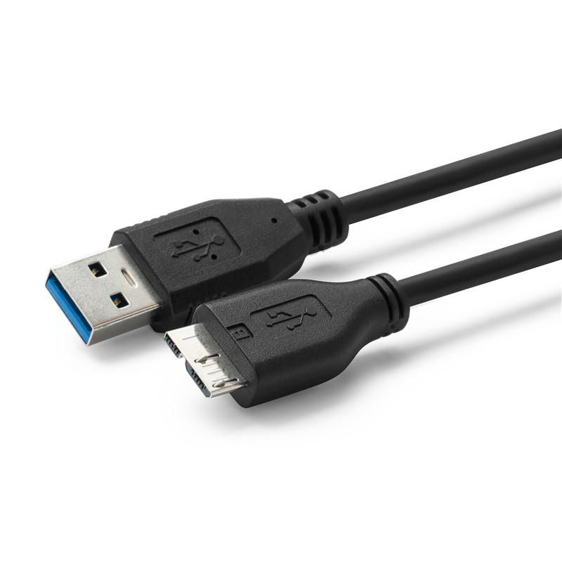 Microconnect USB3.0AB05MICRO USB cable USB 3.2 Gen 1 (3.1 Gen 1) 0.5 m USB A Micro-USB B Black