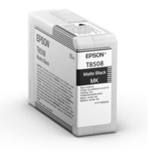 Epson C13T85080N/T8508 Ink cartridge black matt 80ml for Epson SC-P 800