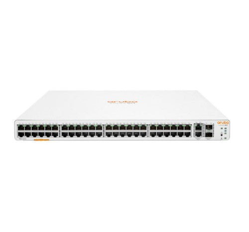 HPE Aruba Networking Instant On 1960 48G 2XGT 2SFP+ Managed L2+ Gigabit Ethernet (10/100/1000) 1U White