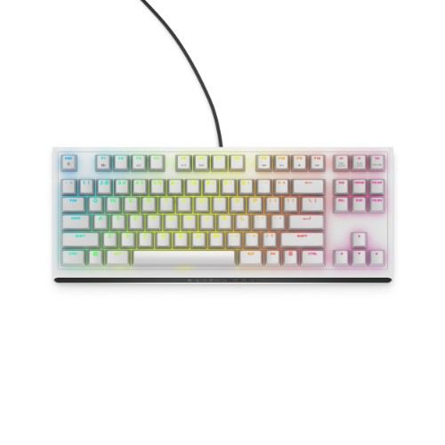 Alienware AW420K keyboard Gaming USB QWERTY US International White