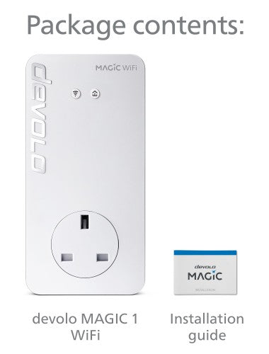 Devolo Magic 1 WiFi 1200 Mbit/s Ethernet LAN Wi-Fi White 1 pc(s)