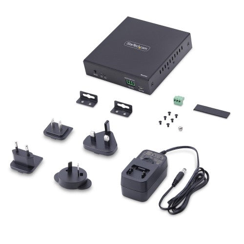 StarTech.com HDMI Receiver Over IP Network for the IH2006 Product Series, 4K 60Hz, Driverless, AVoIP, Includes Mounting Kit, Receiver Only