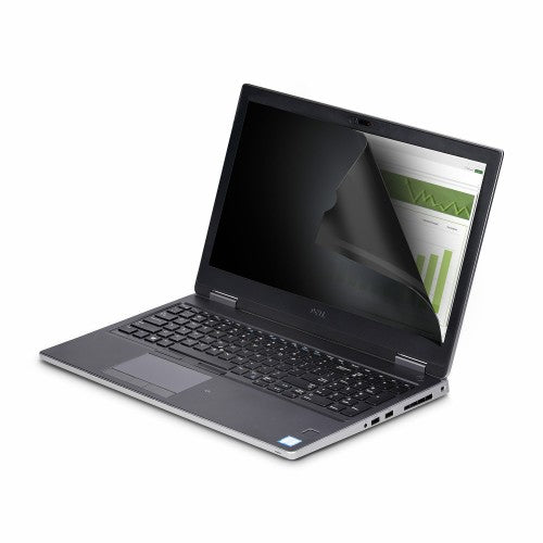 StarTech.com 15.6-inch 16:9 Flip-Up Privacy Screen with Touch, Anti-Glare Blue Light Filter, Laptop Monitor Screen Protector, +/- 30 Deg. View Angle