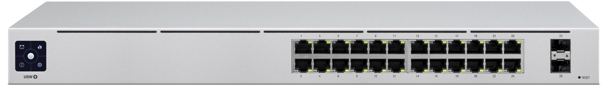 Ubiquiti UniFi USW-24 network switch Managed L2 Gigabit Ethernet (10/100/1000) Silver