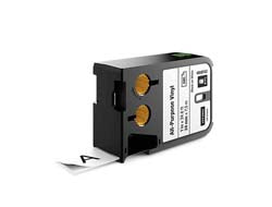 Dymo 1868753 DirectLabel-etikettes Vinyl black on white 24mm x 7m for Dymo Rhino XTL-300/500
