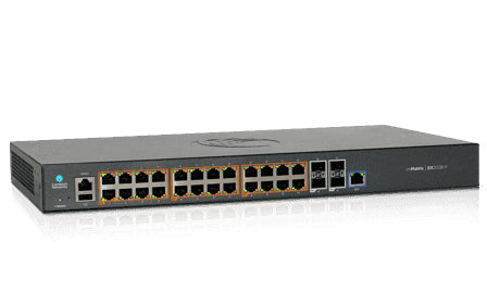 Cambium Networks EX2028-P Managed L2 Gigabit Ethernet (10/100/1000) Power over Ethernet (PoE) 1U Grey