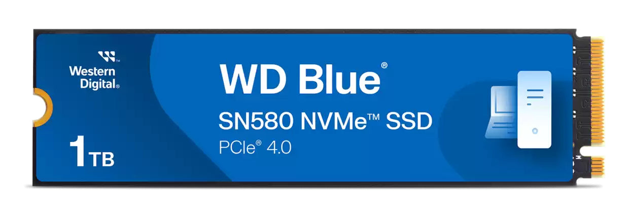 Western Digital Blue SN580 1 TB M.2 PCI Express 4.0 NVMe TLC