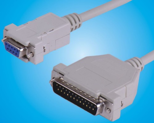 Microconnect IBM029-2 serial cable Grey 1.8 m DB25 DB9