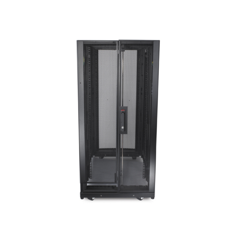 APC NetShelter SX, Server Rack Enclosure, 24U, Shock Packaging, 1250 lbs, Black, 1200H x 600W x 1070D mm