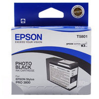 Epson C13T580100/T5801 Ink cartridge foto black 80ml for Epson Stylus Pro 3800/3880