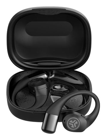 JLab Open Sport Headset True Wireless Stereo (TWS) Ear-hook Sports Bluetooth Black
